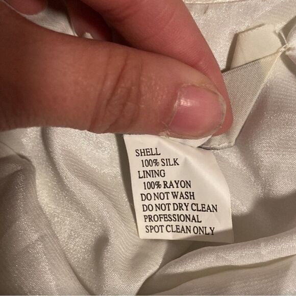 Sagaie Paris Women’s Vintage Sequined Silk Evening Mini Dress Size 4 ($400) - Picture 5 of 15